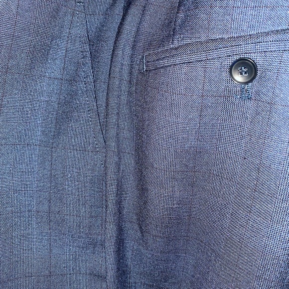 Bocaccio Men’s Dress Pants. 32W/38L. Blue NWT - Picture 3 of 3